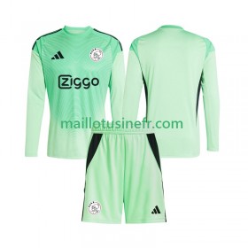 Maillot de Foot Ajax Amsterdam Gardien Domicile 2025-26 Manches Longues - Enfant